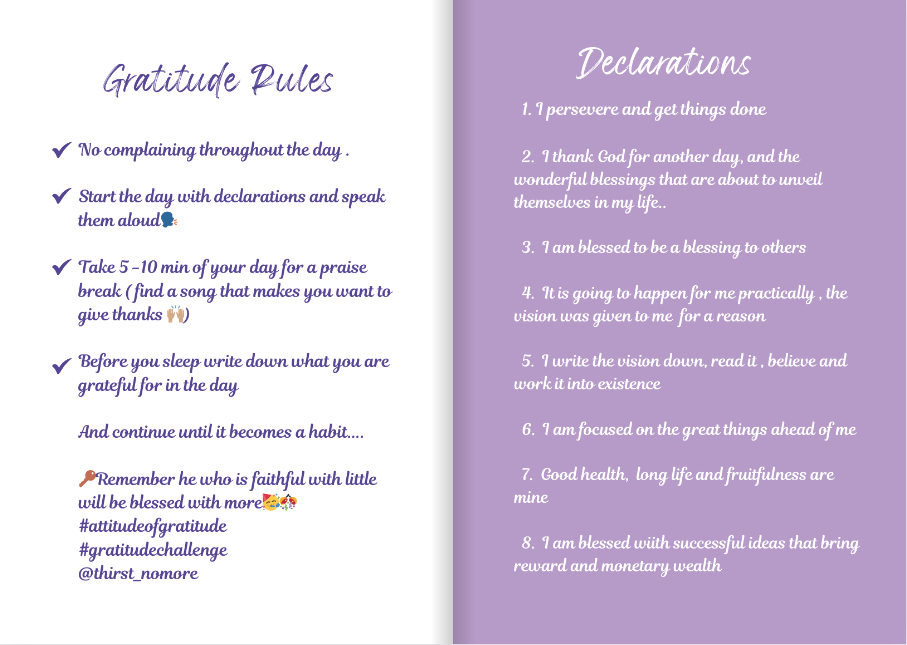 Gratitude Journal - Mothers Day Edition - Purple