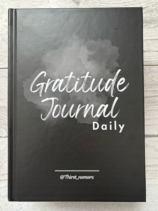 Gratitude Journal - A5 - Smokey Grey - Front Cover