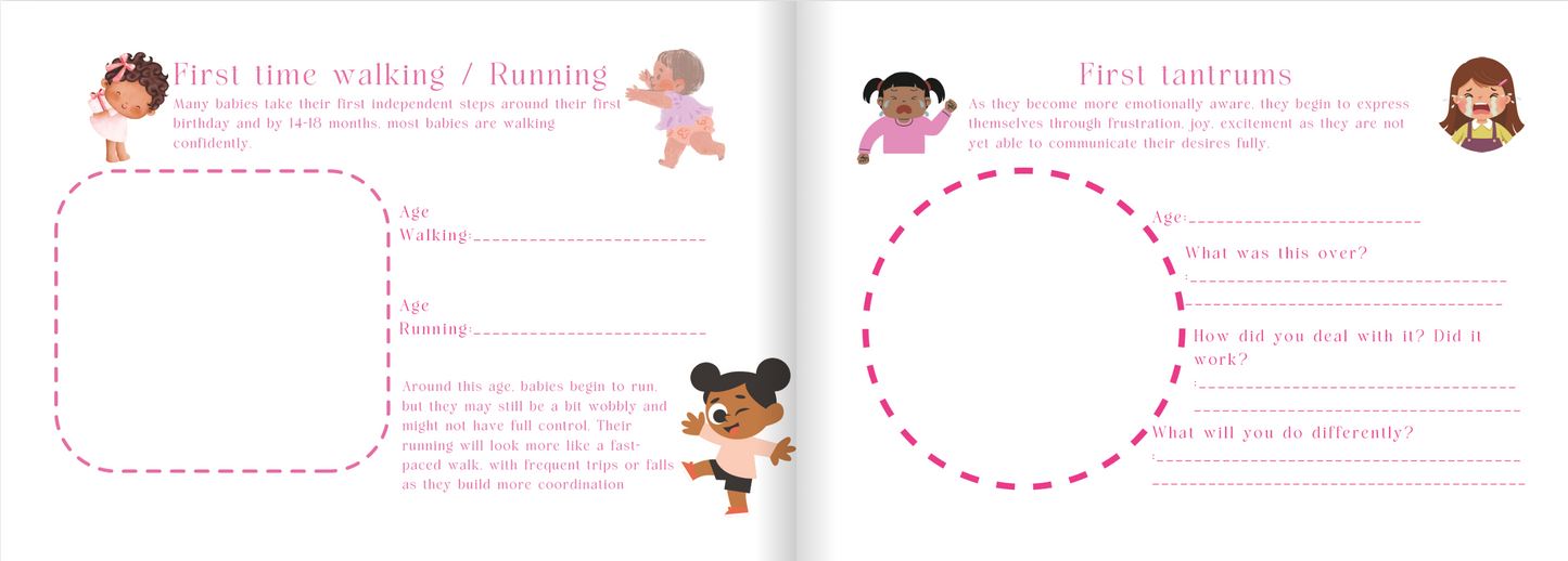 Girl Baby Journal