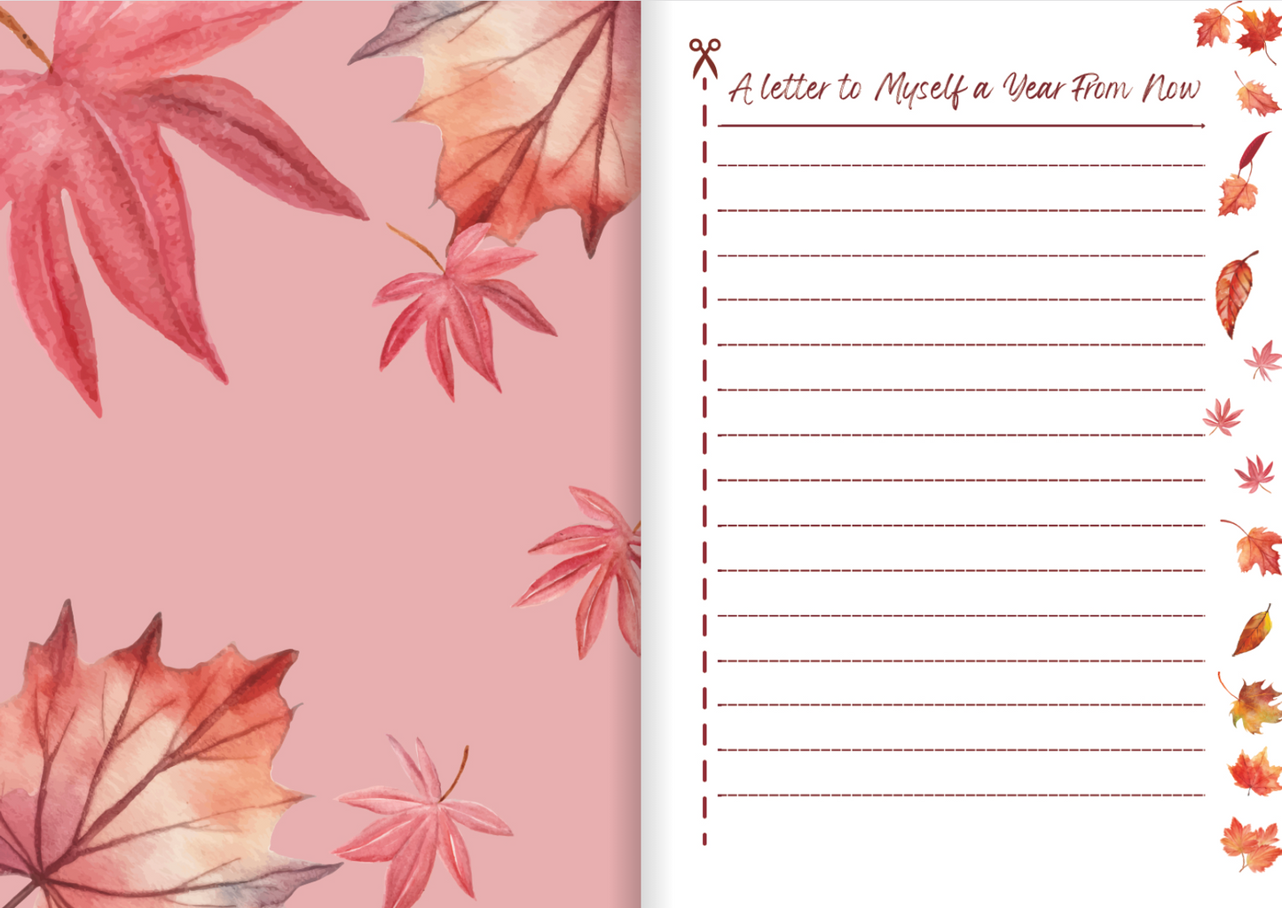 Gratitude Journal - Ruby Red