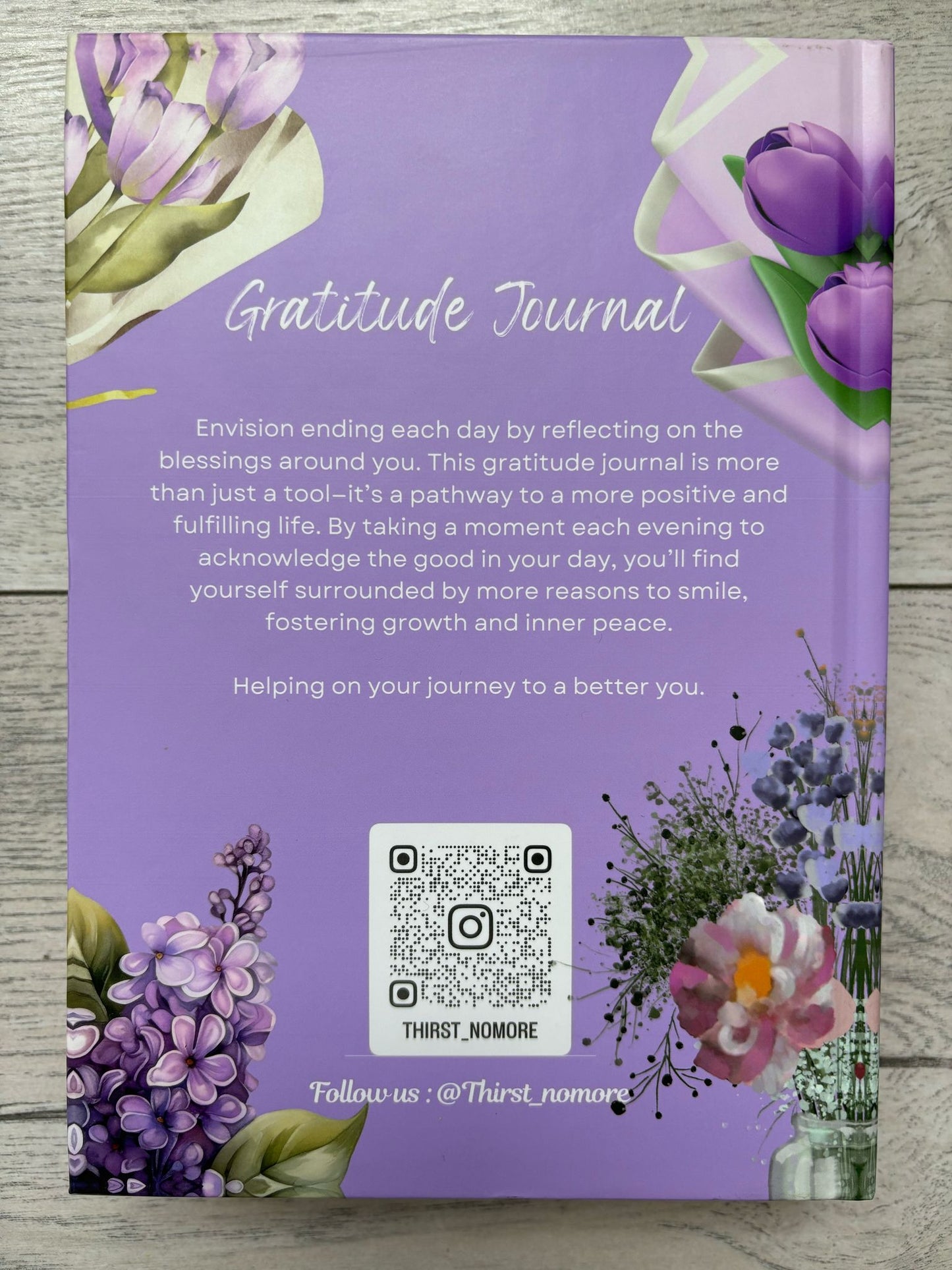 Gratitude Journal - Mothers Day Edition - Purple