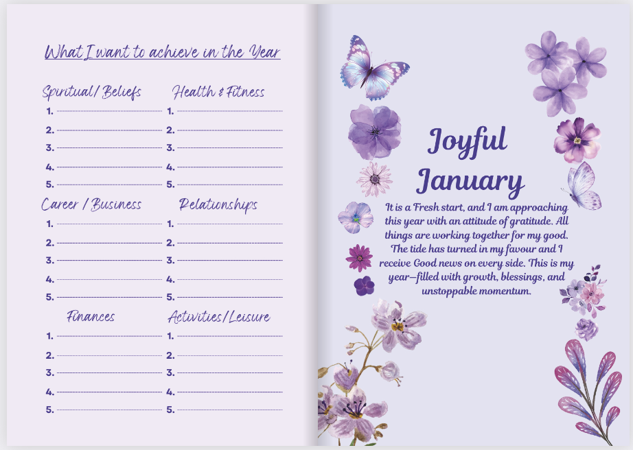 Gratitude Journal - Lavender Haze
